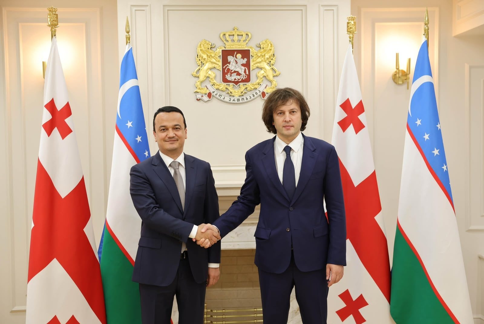 ირაკლი კობახიძე უზბეკეთის ინვესტიციების, ინდუსტრიისა და ვაჭრობის მინისტრს შეხვდა