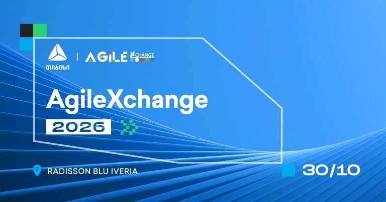 თიბისი AgileXchange Georgia 2026-ის მთავარი მხარდამჭერია