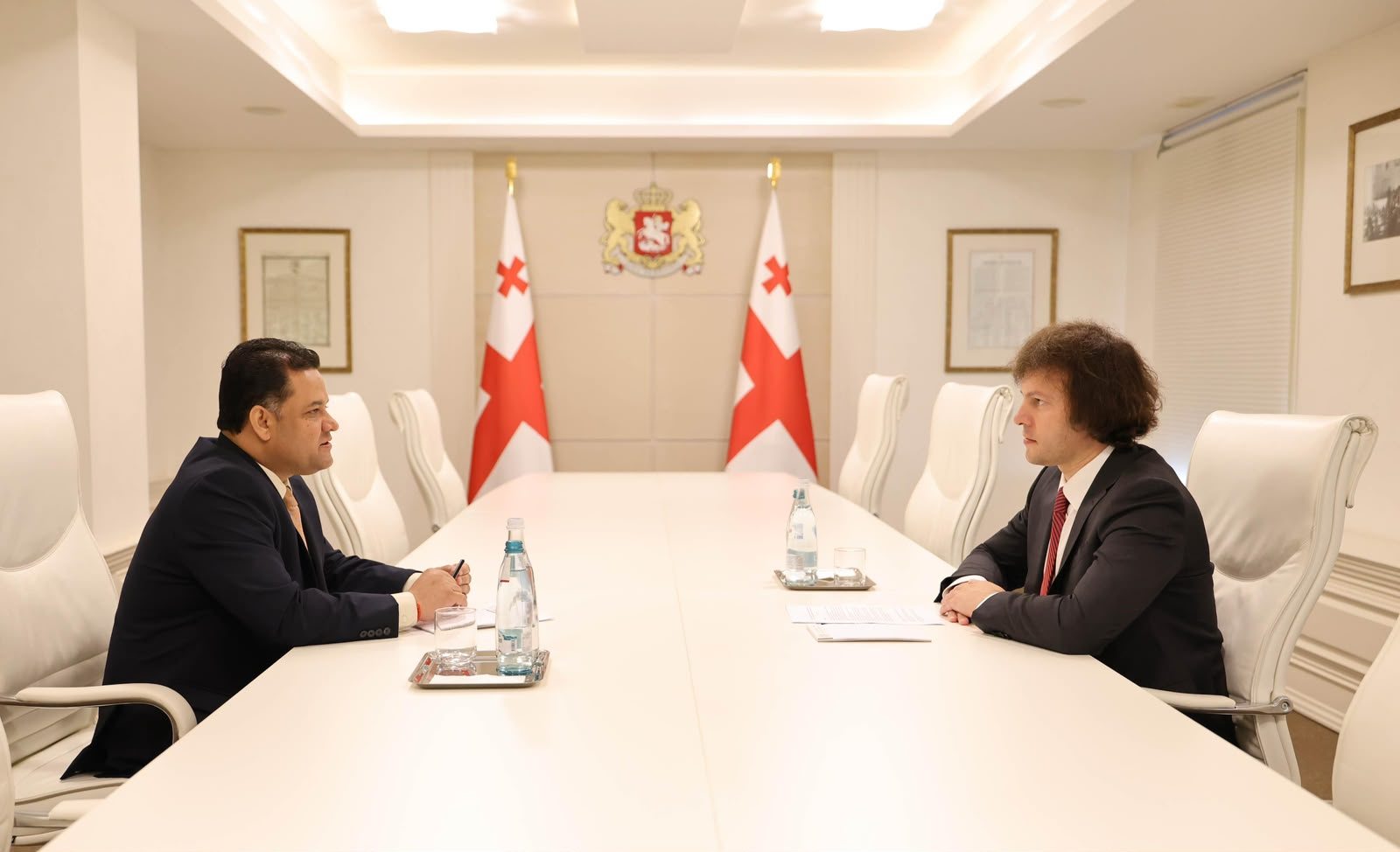 Georgian PM, Indian ambassador discuss trade, closer bilateral ties