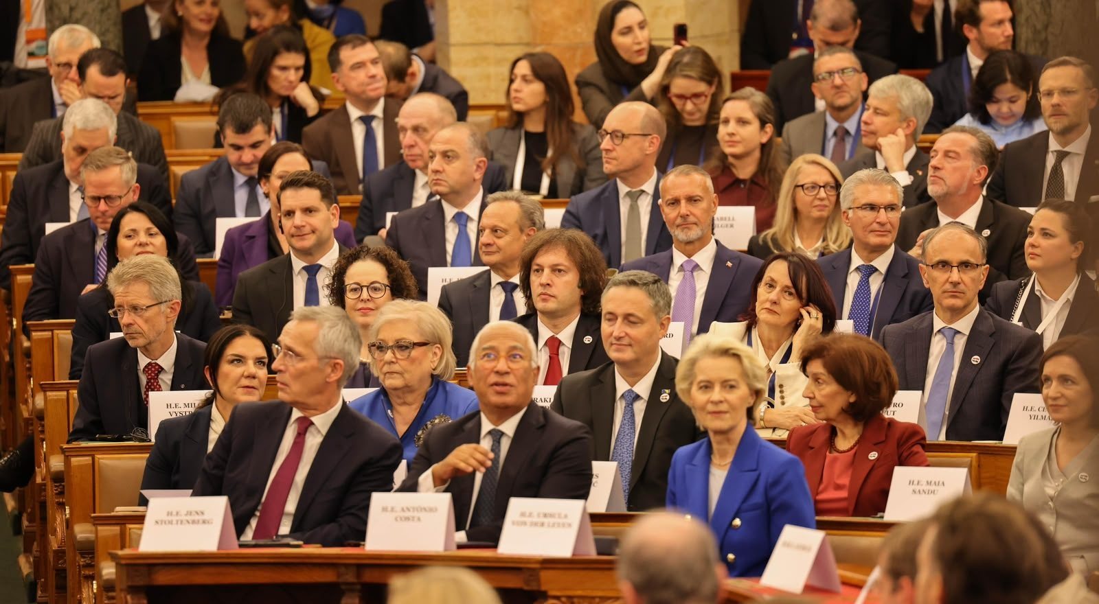 ირაკლი კობახიძე ბუდაპეშტში უნგრეთის რევოლუციის 70 წლის საიუბილეო ღონისძიებებს დაესწრო