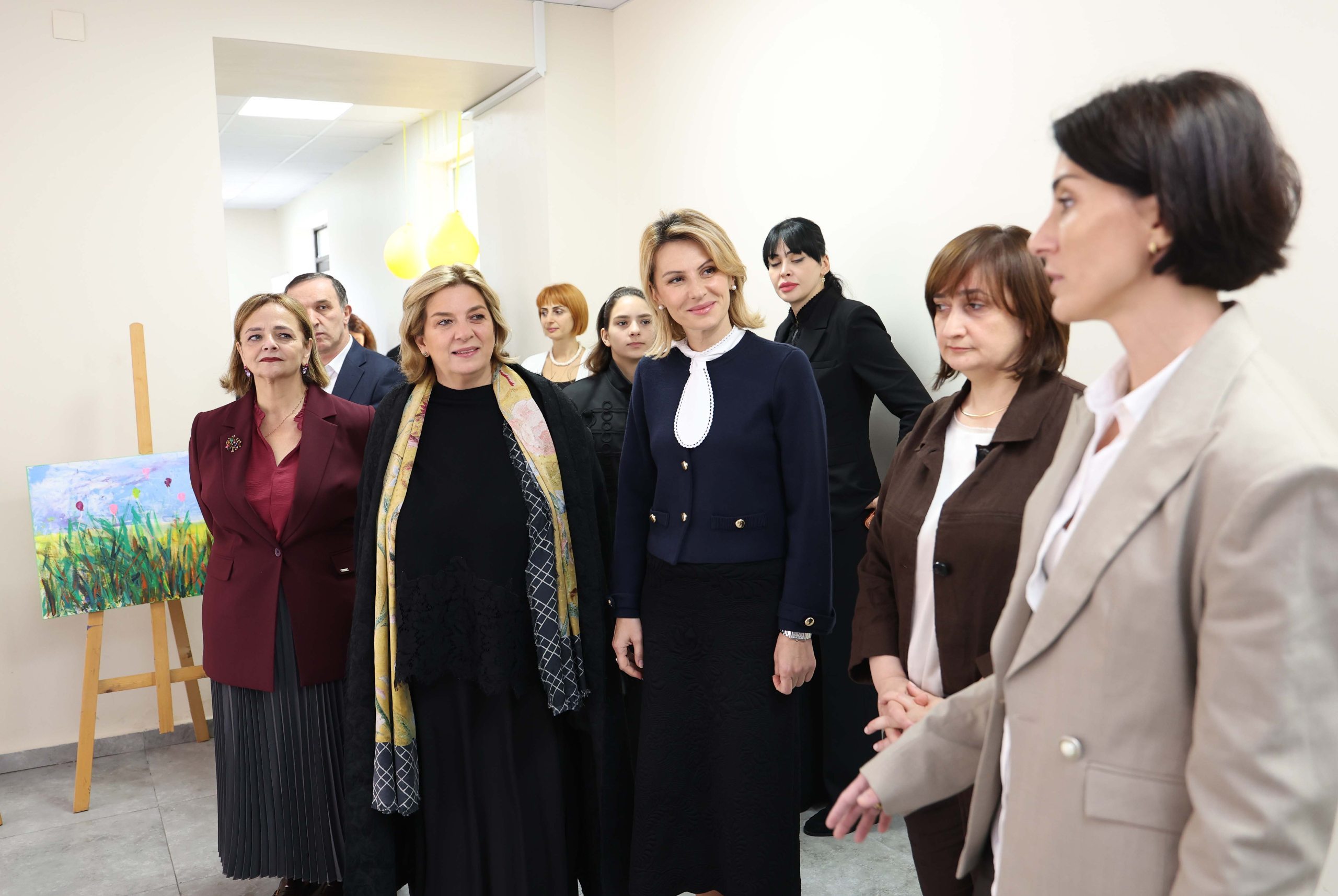 თამარ ბაგრატიონმა ბათუმის №26 საჯარო სკოლასთან არსებული ინკლუზიური განათლების ცენტრი მოინახულა