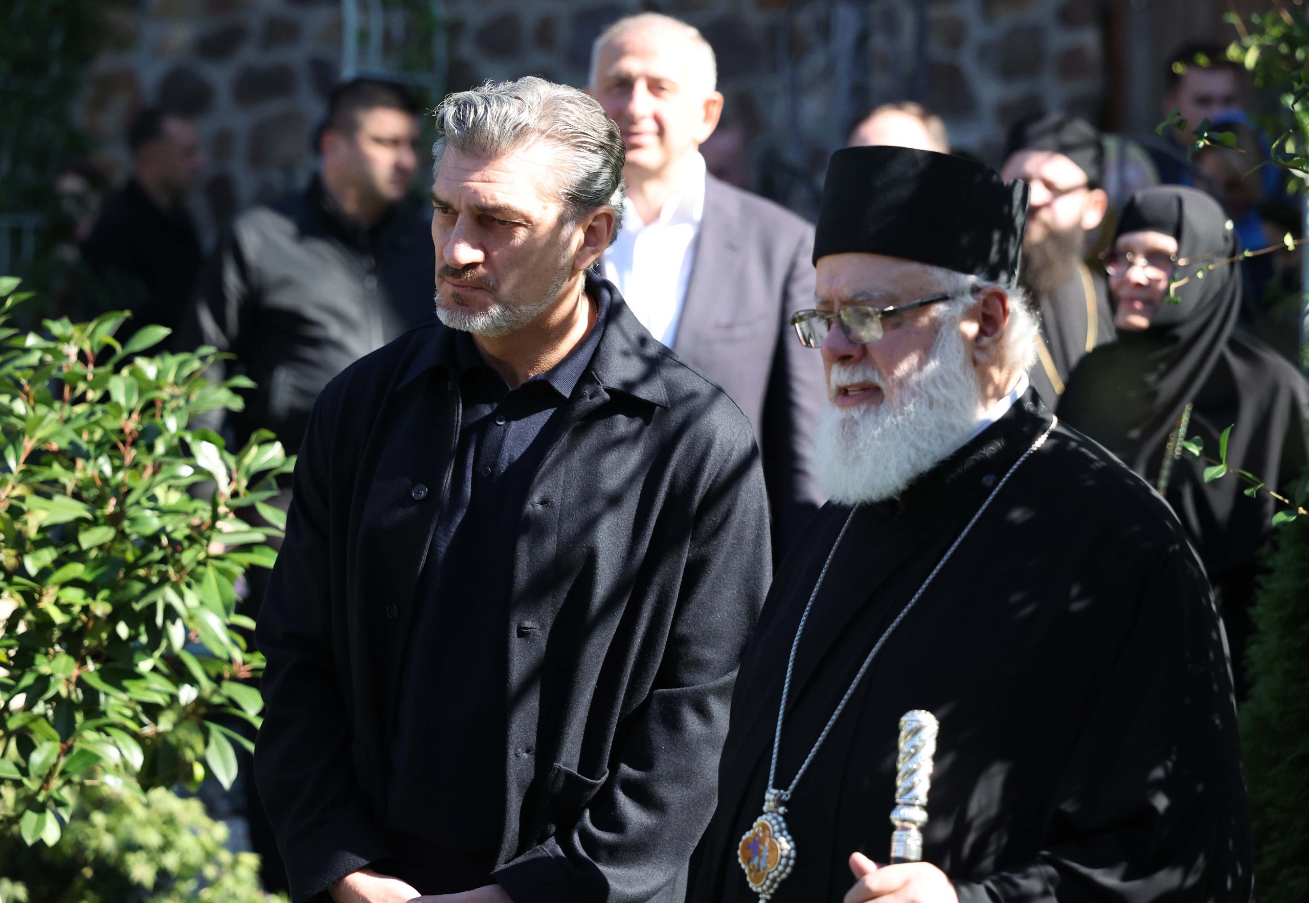 President Kavelashvili, his wife, visit St Matthias the Apostle complex in Batumi