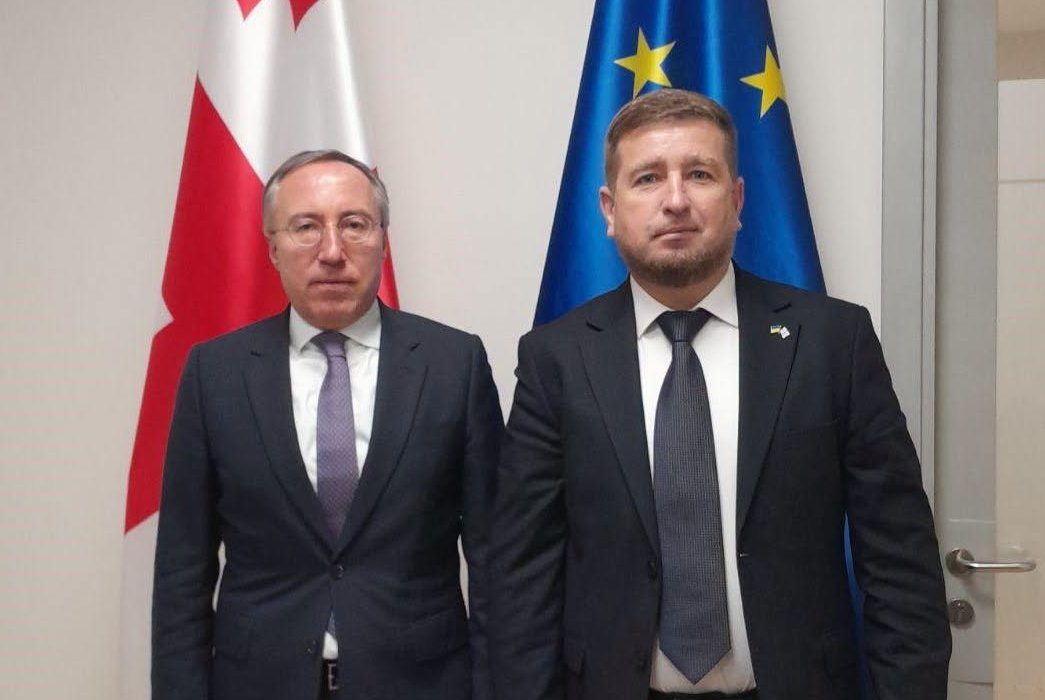 საქართველოში უკრაინის საქმეთა დროებითი რწმუნებული გიორგი ზურაბაშვილს შეხვდა